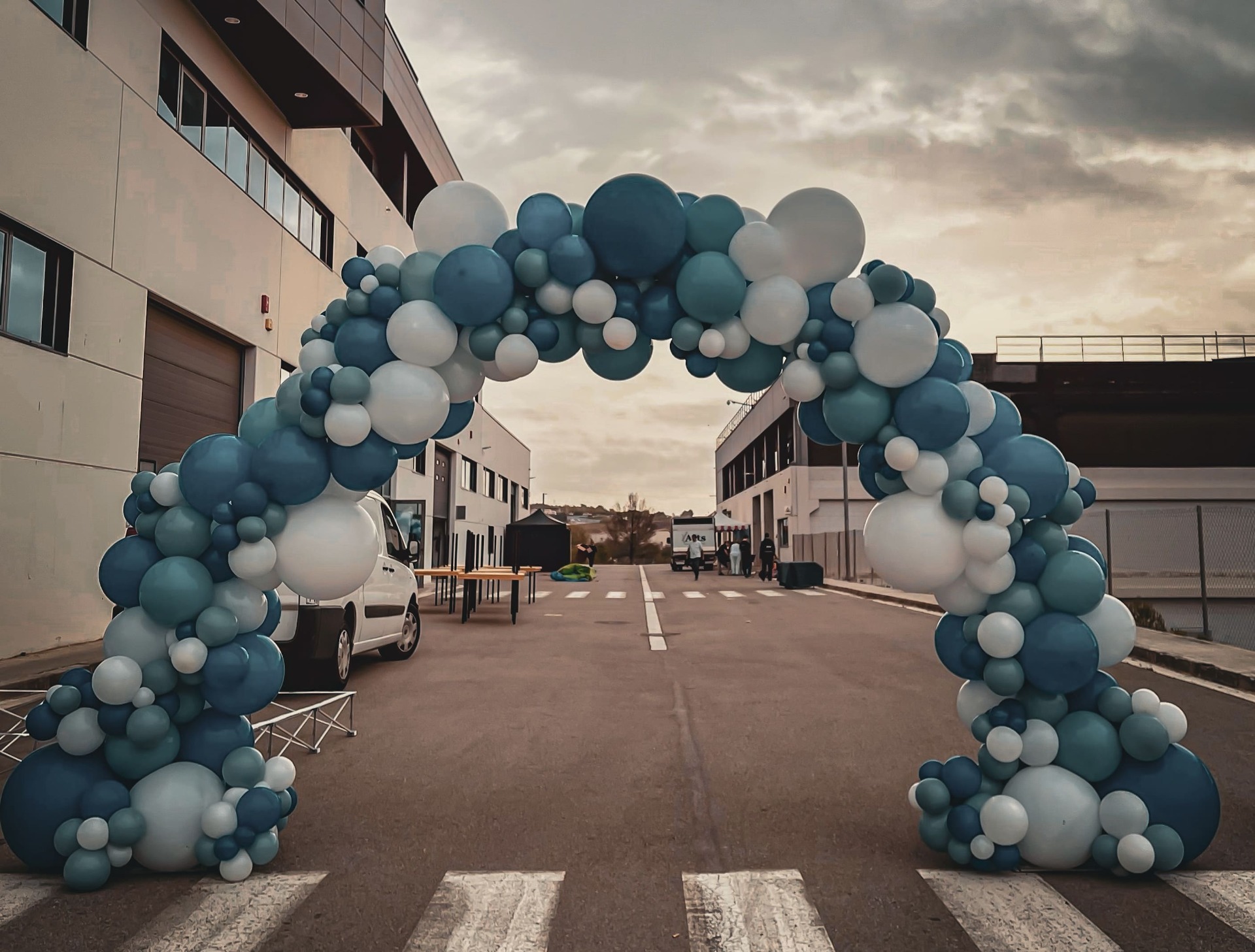 Arco organico evento aniversario empresa