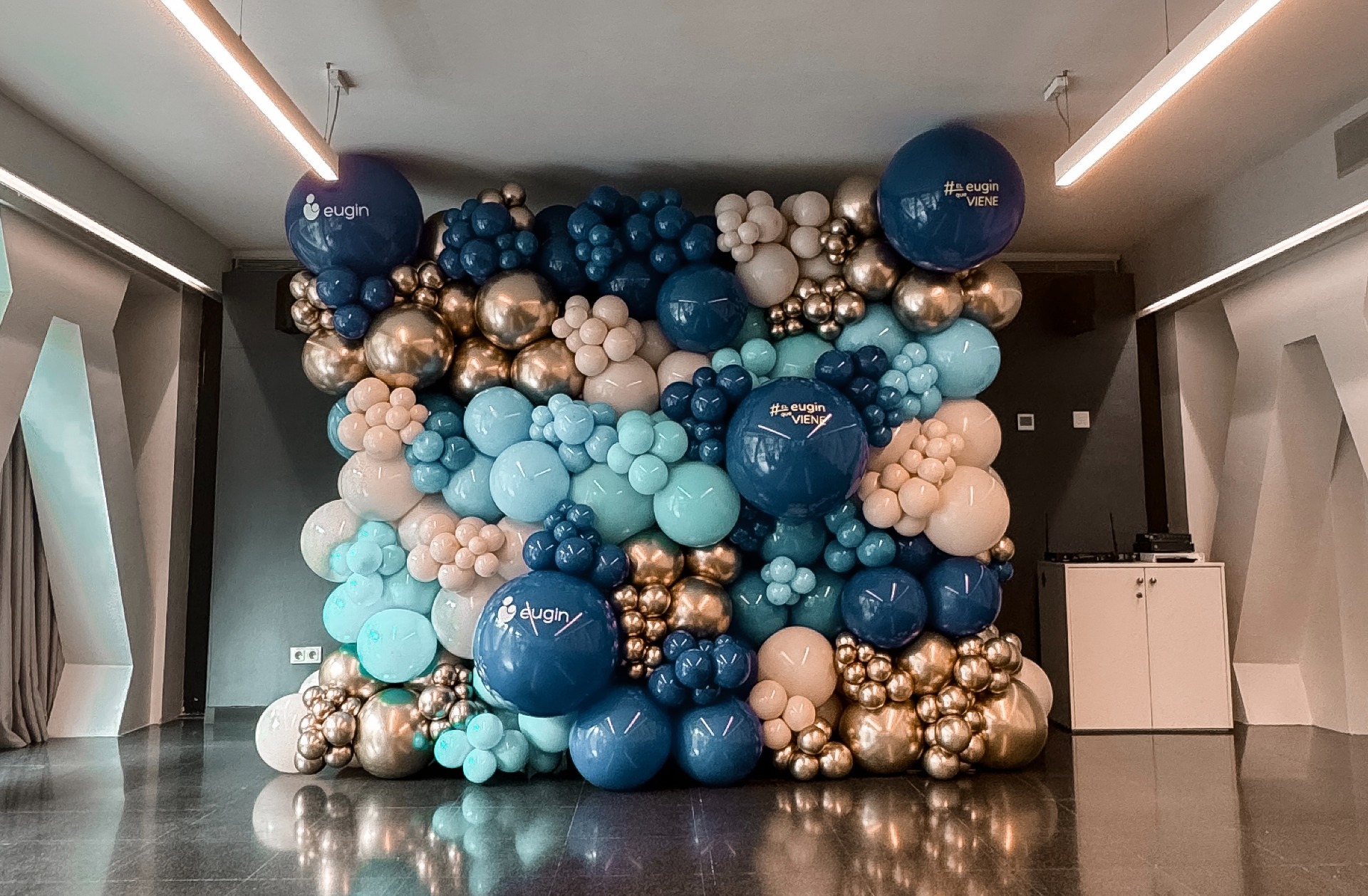 Balloon Wall evento Hotel Royal Barcelona